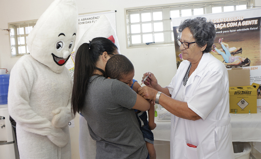 Meta é vacinar 1.260 crianças até o dia 31 de agosto - Divulgação