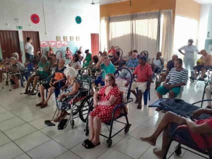 A programação segue até a próxima sexta-feira e devido a pandemia a programação com os idosos será interna - Arquivo Pessoal A programação segue até a próxima sexta-feira e devido a pandemia a programação com os idosos será interna - Arquivo Pessoal