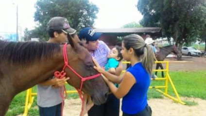 Trabalho é realizado no Sindicato Rural de Três Lagoas, em parceria com o Centro de Equitação e Equoterapia Gasparelli - Arquivo/assessoria