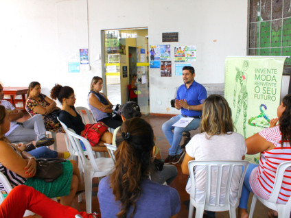 Foram selecionados 19 participantes que irão trabalhar com o conceito de moda ecológica, design, modelagem, bordado e confecção - Divulgação