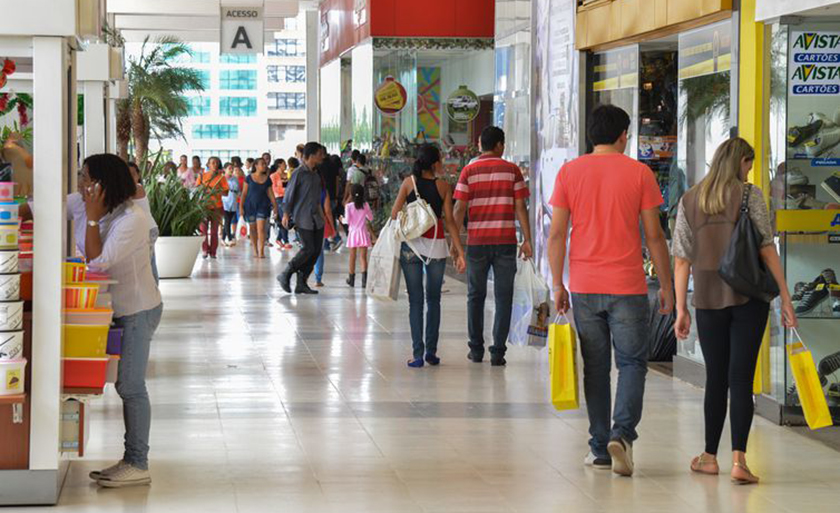 Shopping no centro de Brasília - Valter Campanato/Arquivo Agência Brasil