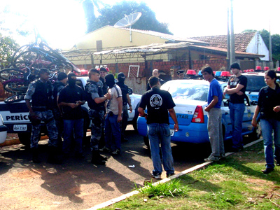 Na última na segunda-feira, por exemplo, para o sucesso da operação, foi fundamental a integração entre os policiais -