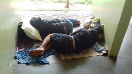 Terminal rodoviário passou a ser abrigo de usuários de drogas e moradores de rua - Ana Cristina Santos/JPNEWS