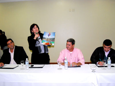 Vice-prefeita e secretária municipal de Desenvolvimento Econômico, Márcia Moura, lançou o Calendário de Eventos -