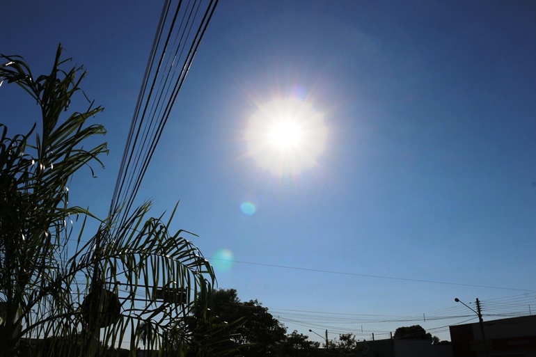 Termômetros devem atingir máxima de 34ºC em Três Lagoas nesta quinta-feira - Hugo Leal/JPNEWS