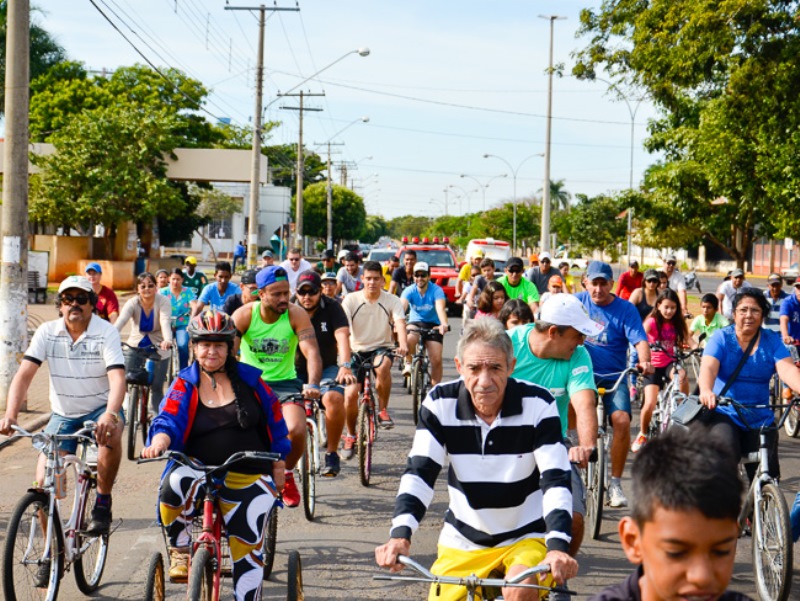 Passeio reuniu aproximadamente 200 ciclistas - Divulgação Passeio reuniu aproximadamente 200 ciclistas - Divulgação