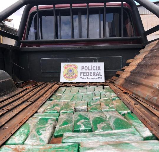 Flagrante ocorreu dentro de uma oficina mecânica, no bairro Jardim Alvorada - Divulgação/PF