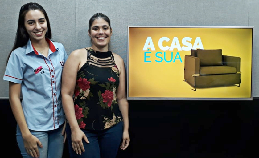 Representantes da Unopar EAD em Três Lagoas participaram do programa "A Casa é Sua" - Steffany Pincela/JPNEWS