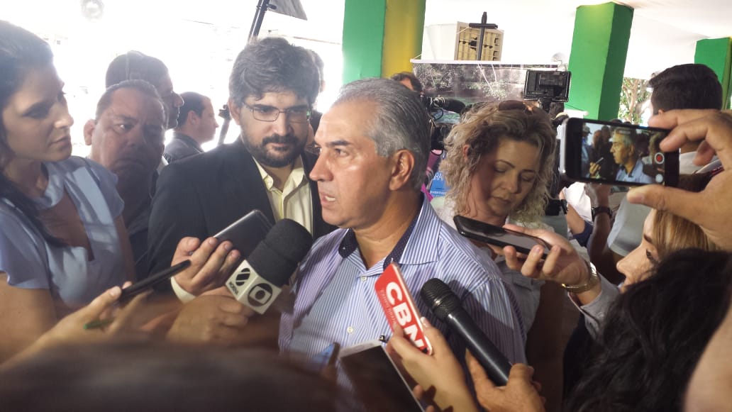 Em coletiva de Imprensa, Governador falou sobre produtividade da soja em MS - Eder Campos/CBN