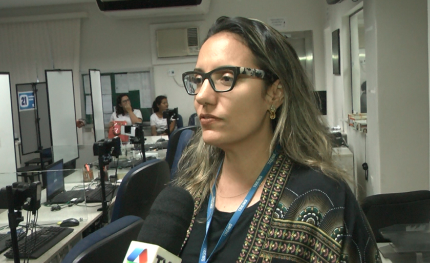 Vanessa Barroso, chefe da 9ª Zona Eleitoral convoca eleitores - Reprodução/TVC HD