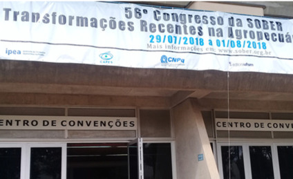 56º Congresso Nacional Sociedade Brasileira de Economia, Administração e Sociologia Rural - Divulgação/Assessoria