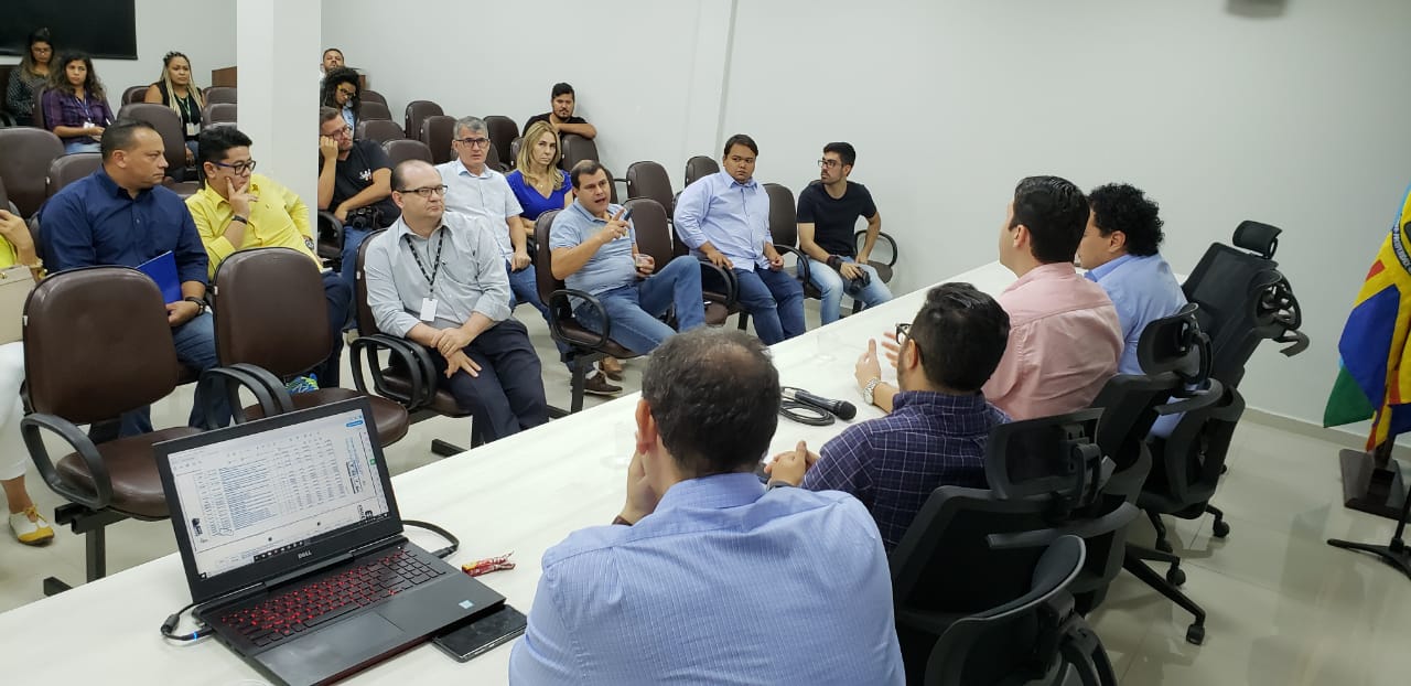 Vereadores receberam comerciantes na tarde de hoje para debater obras do Reviva Campo Grande - Andressa Lopes / Assessoria