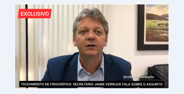 Jaime Verruck, Secreatário de Estado, Semagro (Secretaria de Estado de Meio Ambiente, Desenvolvimento Econômico, Agricultura Familiar e Produção) - Otávio Neto/CBN Campo Grande