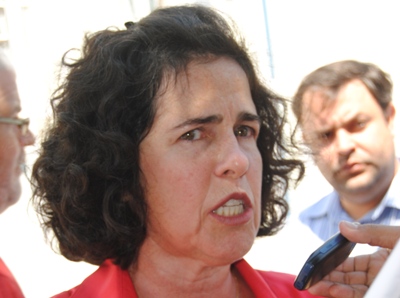Prefeita Marcia Moura foi reeleita no domingo -