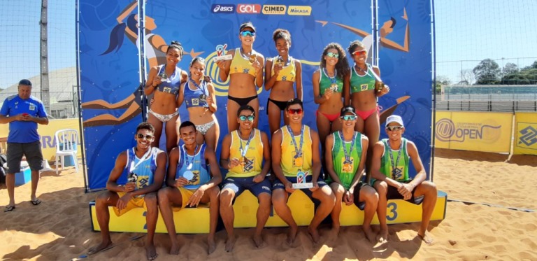 O ouro da etapa também manteve o estado de Mato Grosso do Sul na liderança do ranking feminino que agora soma 400 pontos. - Reprodução Funesp
