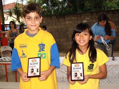 Paulinho e Julia foram os campeões na categoria deles -