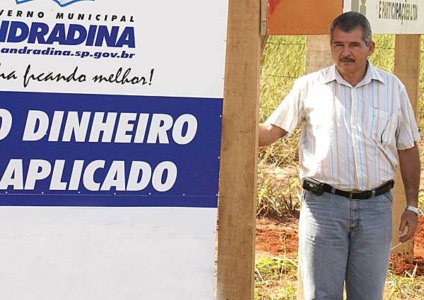 Ernesto Antônio da Silva, ex-prefeito de Andradina administrou município entre os anos de 2005 a 2008 - Divulgação/Prefeitura Andradina