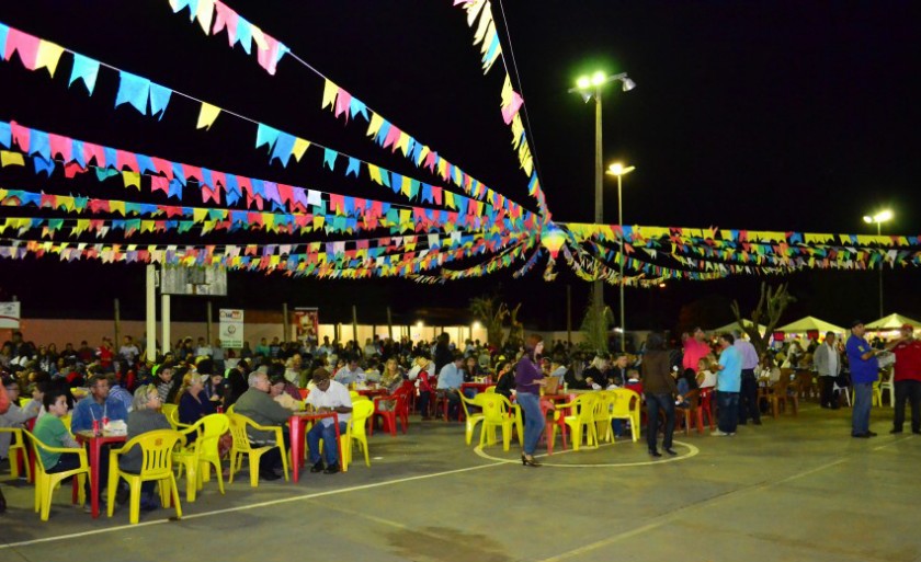 Além das barracas de comidas típicas a festa contará com o tradicional show de prêmios - Arquivo/JPNEWS