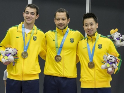 Tênis de mesa conquistou um feito histórico para o Brasil em Pan-americanos, pódio foi dominado por brasileiros  - Divulgação