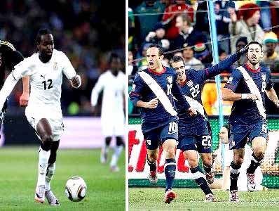 EUA (dir.) e Gana se enfrentam às 14h30 (MS) -