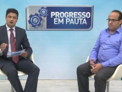 “Progresso em Pauta” é apresentado pelo empresário Atílio D´Agosto - Reprodução