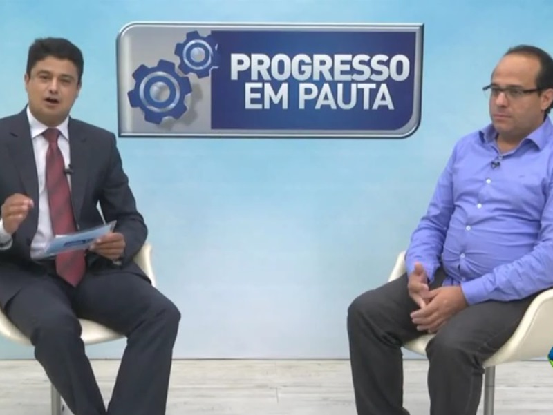 “Progresso em Pauta” é apresentado pelo empresário Atílio D´Agosto - Reprodução