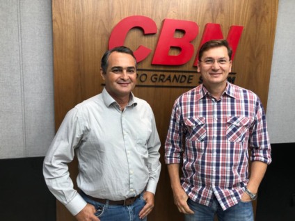 O médico veterinário e consultor técnico, Marcio Ribeiro, foi entrevistado por Eder Campos no CBN Agro - Foto: Thais Cintra/CBN