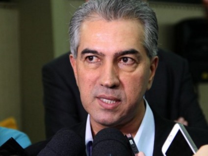 O governador de Mato Grosso do Sul, Reinaldo Azambuja, abre a Rota do Desenvolvimento em Três Lagoas - Divulgação/Notícias MS