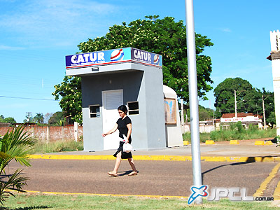 Posto que informaria turistas sobre a Cidade está fechado -