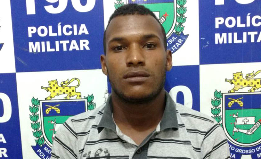 Bruno Vinícius tem várias passagens pela Polícia de Três Lagoas e estava em liberdade - Divulgação/PM