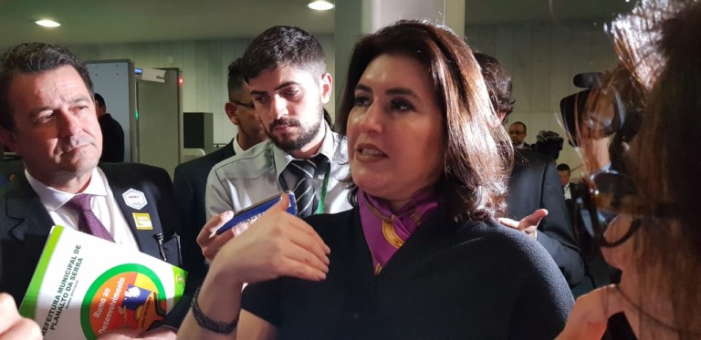 Simone Tebet e Alcolumbre afirmam que  PEC com inclusão dos estados será votada - Foto: Márcia Paravizzi/CBN