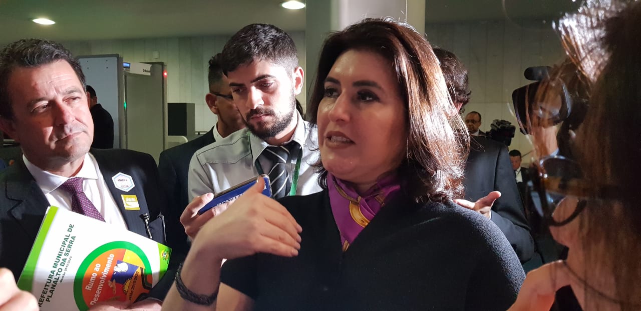 Simone Tebet e Alcolumbre afirmam que  PEC com inclusão dos estados será votada - Foto: Márcia Paravizzi/CBN