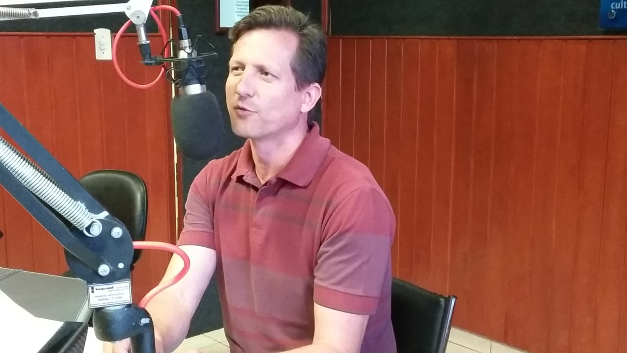 Fabrício Venturoli Lunardi, servidor público estadual, 46 anos, é candidato a deputado federal - Talita Matsushita/JPNEWS