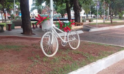 A decoração do ano passado também será aproveitada, no caso foram bicicletas - Arquivo/JPNEWS