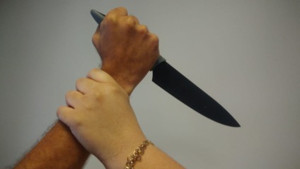 Ele foi ameaçado pelo homem com uma faca - Lucas dos Anjos/JPNEWS