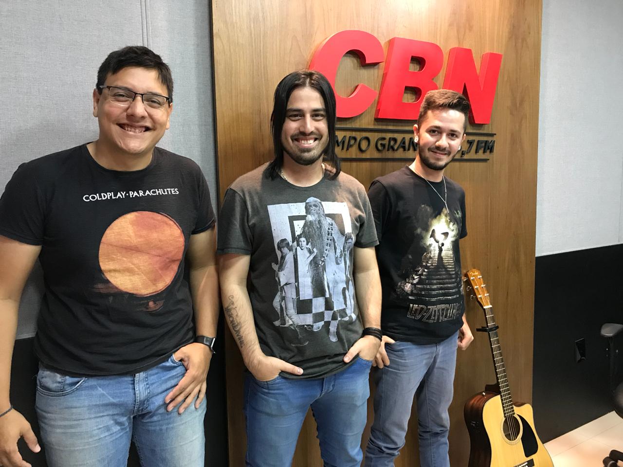 Banda lançou o primeiro clipe da canção "Varal" - Otávio Neto/CBN Campo Grande