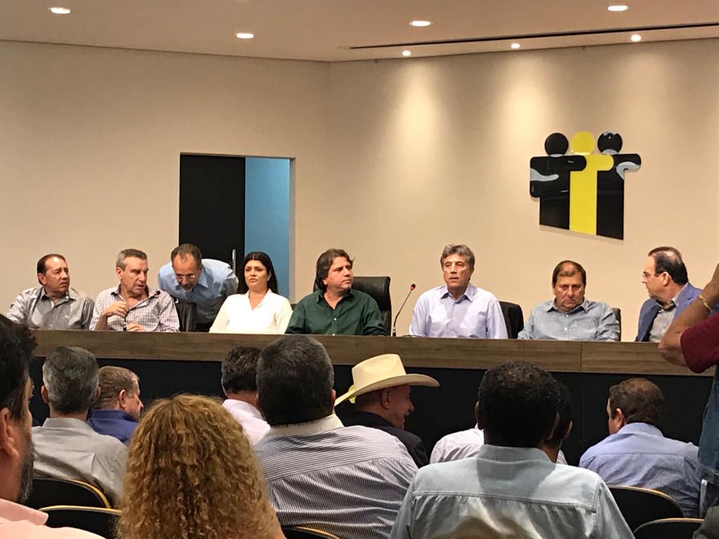 o dirigente defendeu mudança nos critérios de distribuição proporcional do ICMS - Foto: Otávio Neto