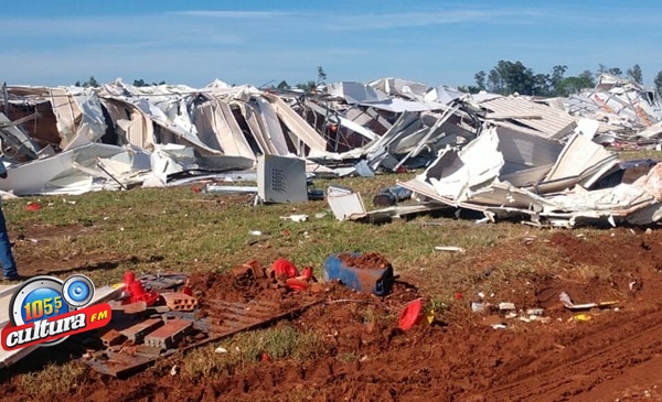 Imagens registradas após o temporal - Foto: Imagem cedida