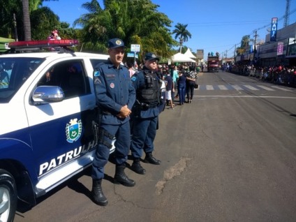 Entre os dias 27 de junho e 7 de julho, o 13º Batalhão de Polícia Militar realizou o policiamento na Expopar - Divulgação/PMMS