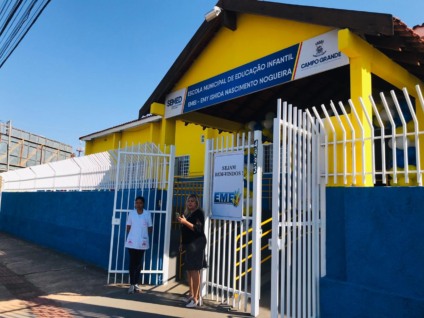 A antigacreche do bairro Santa Fé agora esta sob os cuidados da prefeitura de Campo Grande, e passa a ser EMEI