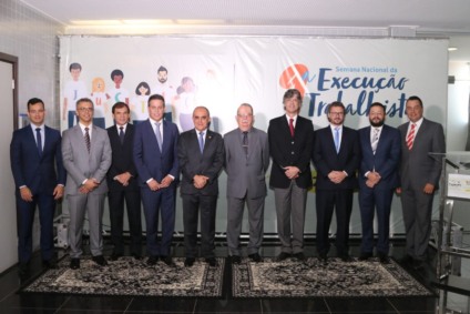 O ministro do Tribunal Superior do Trabalho Cláudio Brandão, esteve em Campo Grande para o evento - Divulgação/ Assessoria