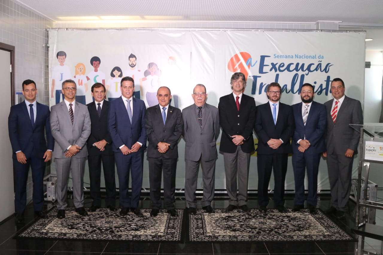 O ministro do Tribunal Superior do Trabalho Cláudio Brandão, esteve em Campo Grande para o evento - Divulgação/ Assessoria