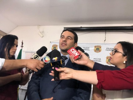 Delegado da Polícia Federal, Iuri de Oliveira, que comandou a Operação Pesticida