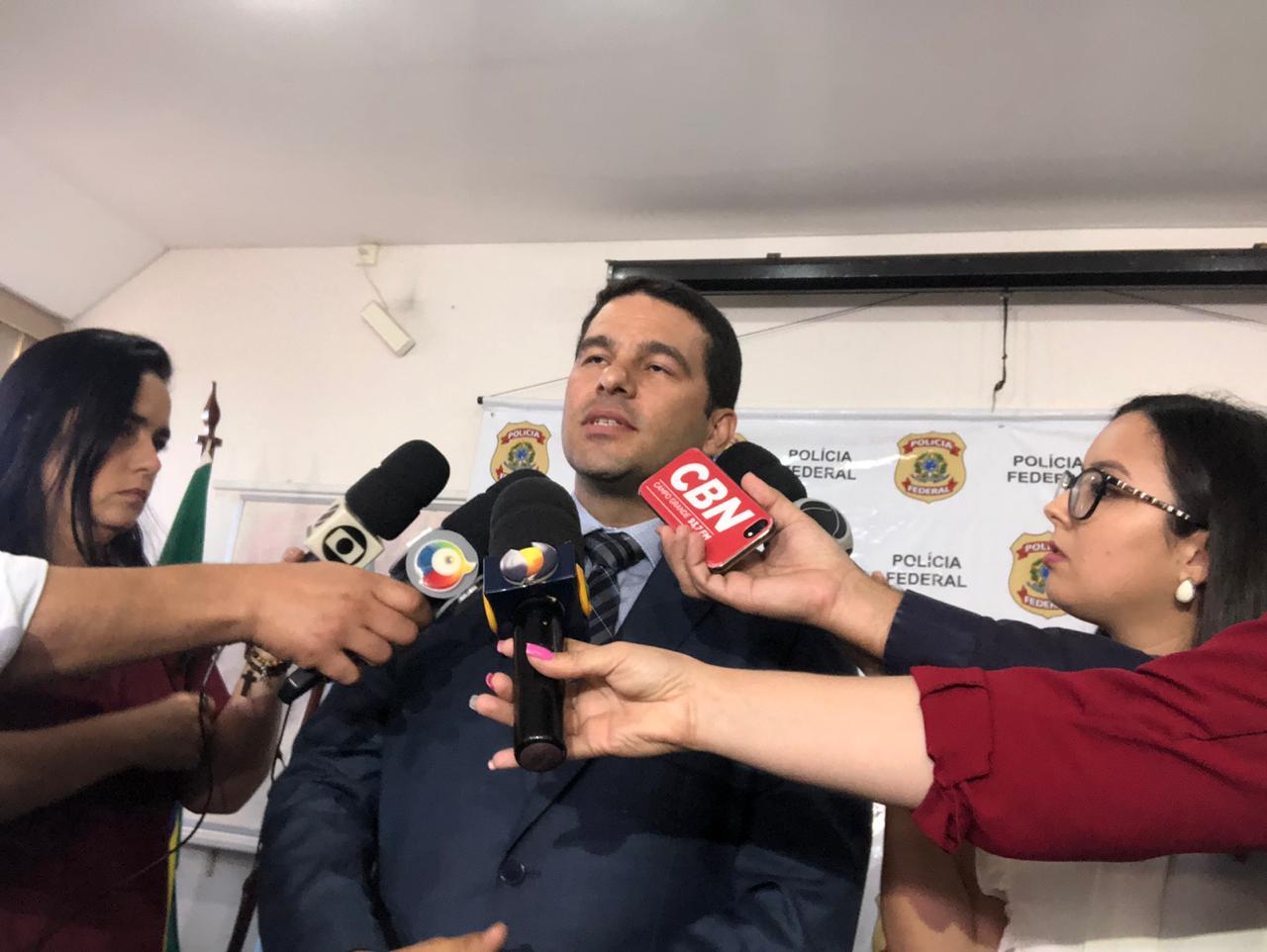 Delegado da Polícia Federal, Iuri de Oliveira, que comandou a Operação Pesticida