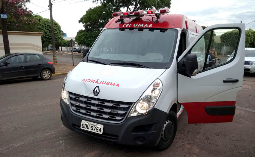 Motociclista foi levada para Unidade de Pronto Atendimento, onde foi atendida e medicada - Arquivo/JPNews