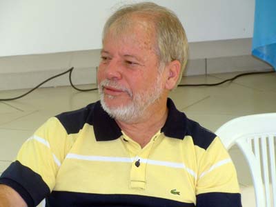 Biffi está na cidade onde participa de evento no Sinted -