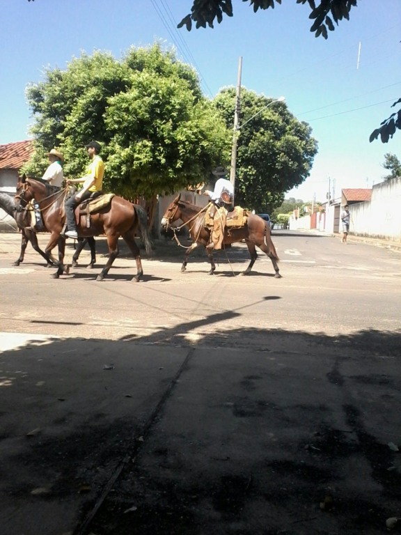 Foto do 'esquenta', enviada pela internauta Roseli Pereira - Valdecir Cremon/JP