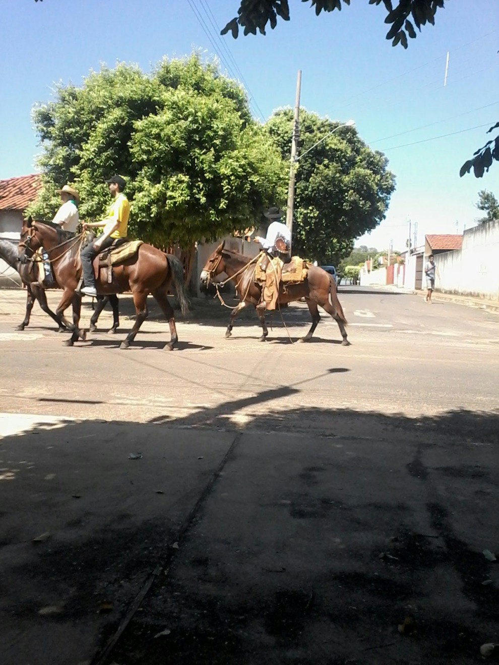 Foto do 'esquenta', enviada pela internauta Roseli Pereira - Valdecir Cremon/JP