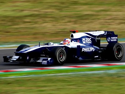 Barrichello durante o GP do Japão de F1 2010 -