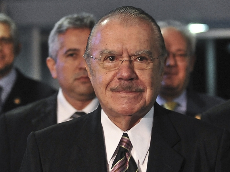 Ex-presidente da República e ex-senador, José Sarney  - Antonio Cruz/Agência Brasil